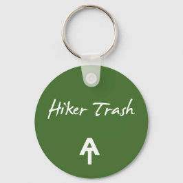 Appalachian Trail Hiker Sopor Grönt Nyckelring