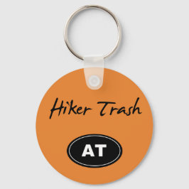 Appalachian Trail Hiker Sopor Orange Nyckelring