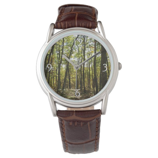 Appalachian Trail i oktober i Shenandoah Armbandsur (Framsida)