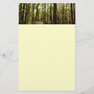 Appalachian Trail i oktober i Shenandoah Brevpapper