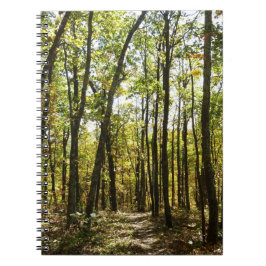 Appalachian Trail i oktober vid Shenandoah Anteckningsbok