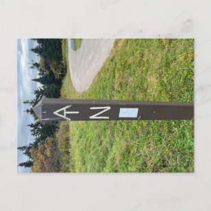 Appalachian Trail Mt. Greylock Postcard Vykort