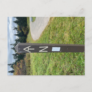 Appalachian Trail Mt. Greylock Postcard Vykort