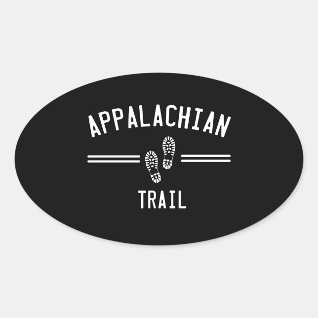 Appalachian Trail Ovalt Klistermärke (Framsida)