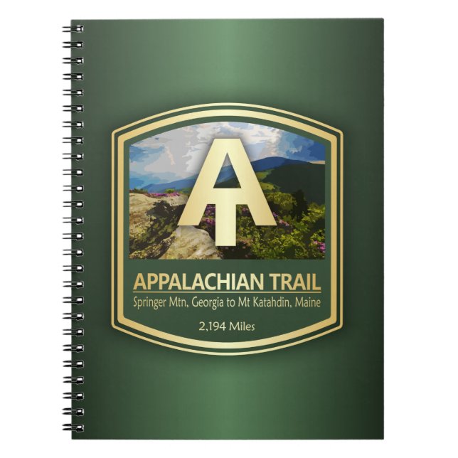 Appalachian Trail (PF) Anteckningsbok (Framsidan)
