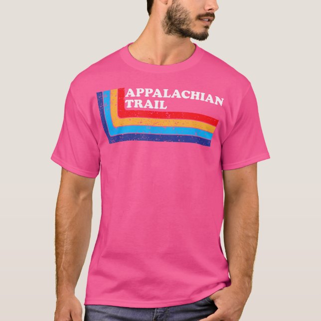 Appalachian Trail Rainbow som döljer att T Shirt (Framsida)