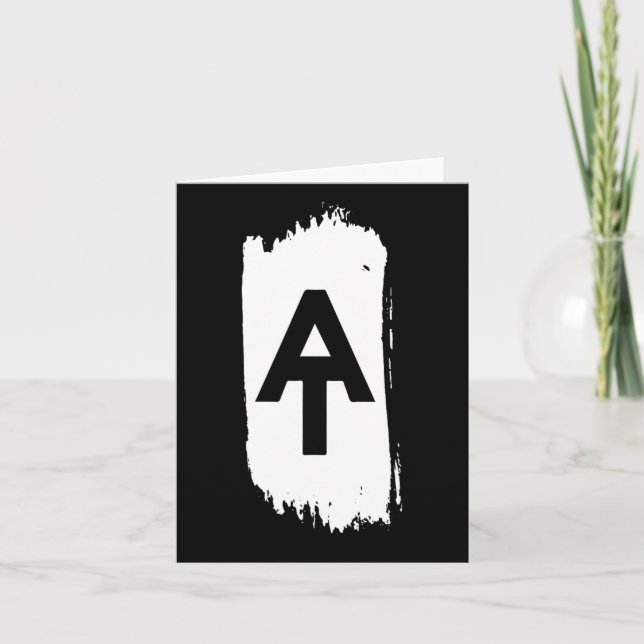 Appalachian Trail Souvenir Karta Hiking Appalachia Kort (Framsida)
