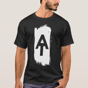 Appalachian Trail Souvenir Karta Hiking Appalachia T Shirt