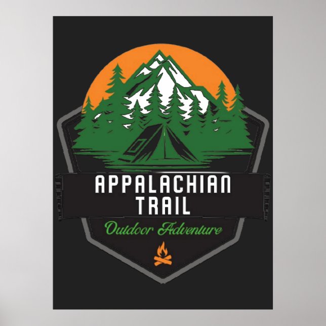 Appalachian Trail Summer Edition Poster (Framsidan)