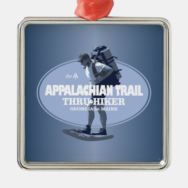 Appalachian Trail (TH) Julgransprydnad Metall (Framsidan)