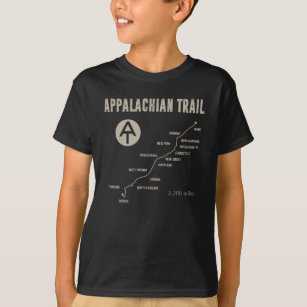 Appalachian Trail Thruh Hiker,US National Park T Shirt