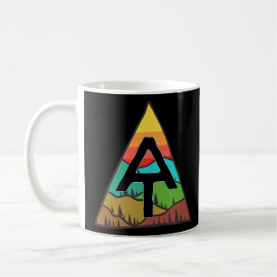 Appalachian Trail Vintage Mountains with Sunset Hi Kaffemugg