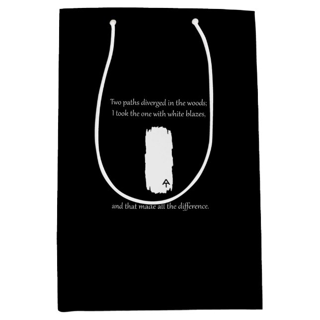 Appalachian Trail White Blaze Väg Diverged (Framsidan)