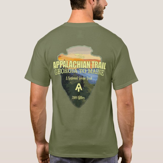 Appalachianbana (pilspets) t shirt (Baksida)