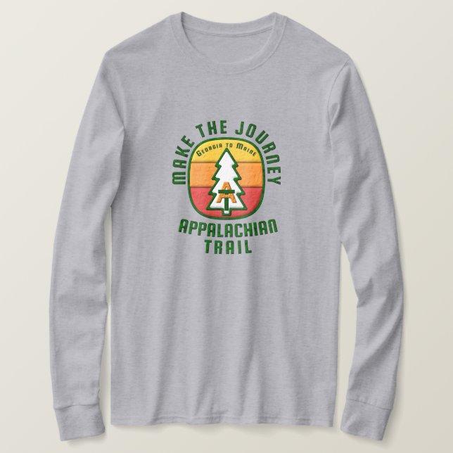 Appalachianbanan gör resan t shirt (Design framsida)