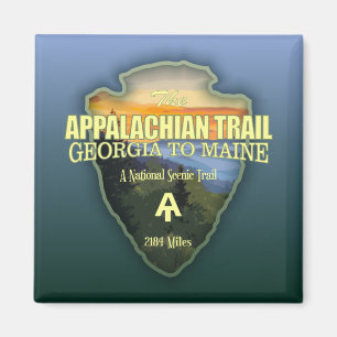 Appalachianbanan (pilhuvud) magnet