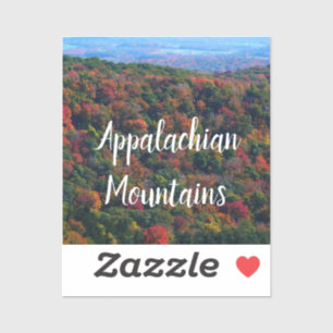 Appalachianbergen i Fall Klistermärken