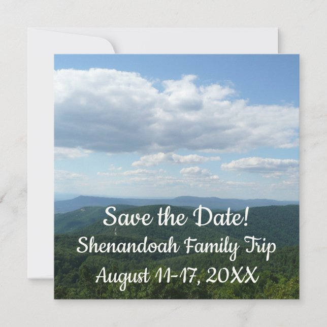 Appalachianbergen I Shenandoah (Framsida)