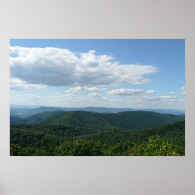 Appalachianbergen I Shenandoah Poster (Framsidan)