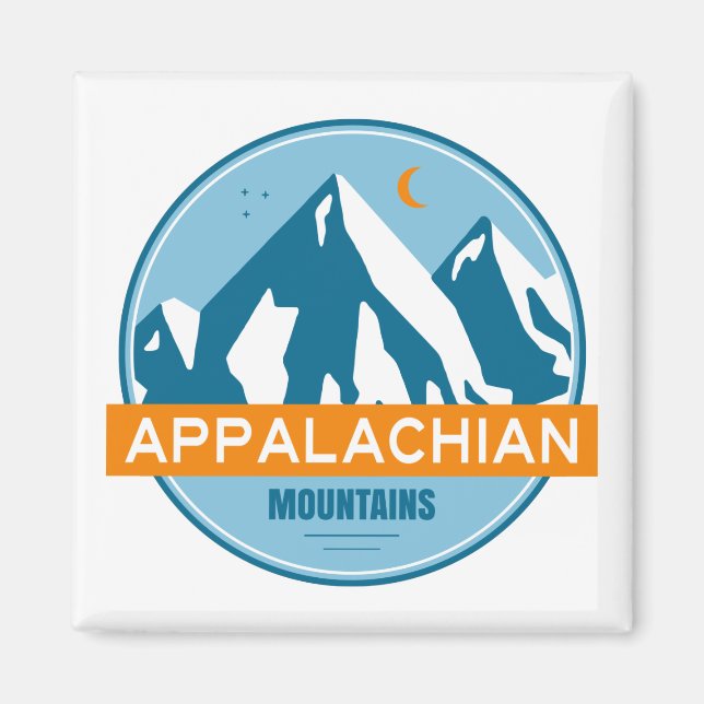 Appalachianbergen Magnet (Framsidan)