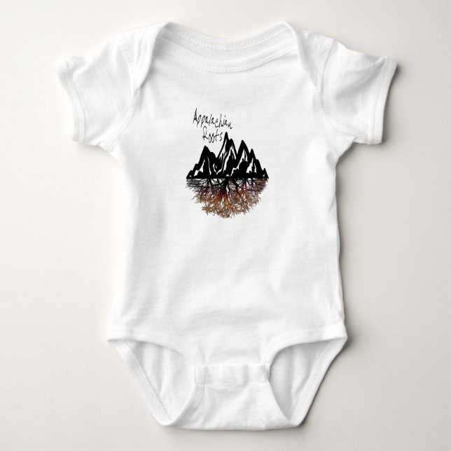 Appalachianen rotar babyen ett biet t shirt (Framsida)