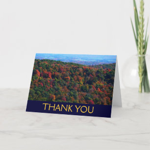 Appalachians in Fall - Tack you Card (blank Inside Kort