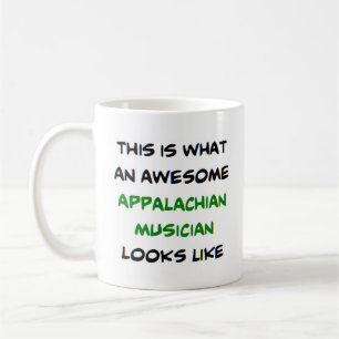 appalachinmusiker, fantastisk kaffemugg