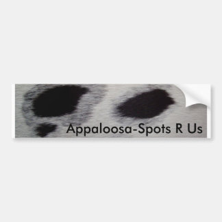 Appaloosa-Fläckar R oss Bildekal