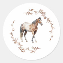 Appaloosa-hästdekal