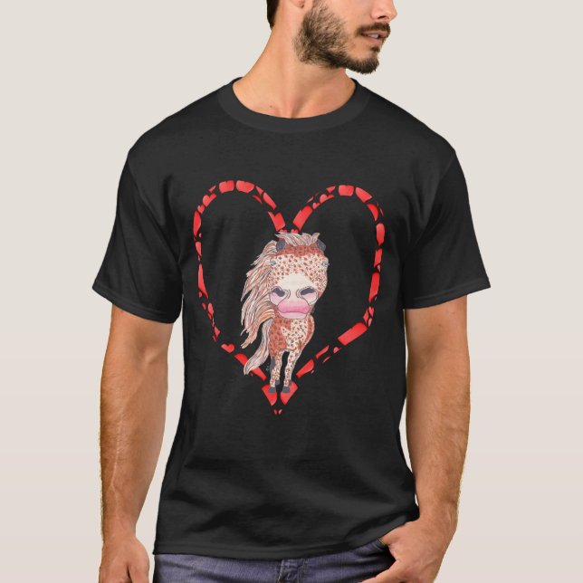 APPALOOSA HEART T SHIRT (Framsida)