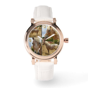 Appaloosa Horse Photo Collage Armbandsur
