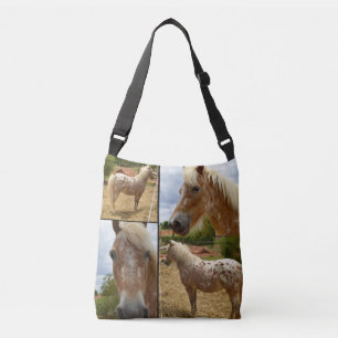 Appaloosa Horse, Photo Collage Crossbody Bag Axelväska