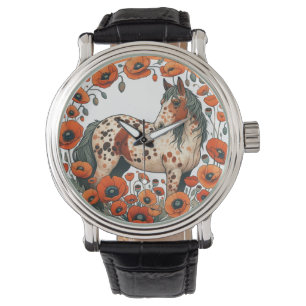 Appaloosa Horse Poppy Appy Horses Armbandsur