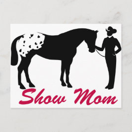 Appaloosa Horse Show Mamma Vykort