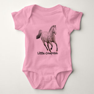 Appaloosa Little Cowpoke Anpassade Infant Shirt Tee