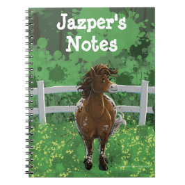 Appaloosa Painting Pony Anteckningsbok