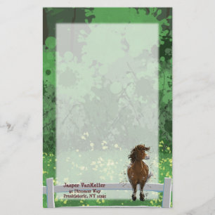 Appaloosa Painting Pony Brevpapper