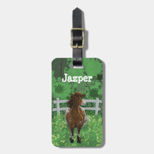 Appaloosa Pony Bagagebricka