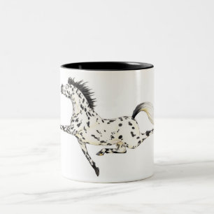 AppaloosahästMug. Två-Tonad Mugg