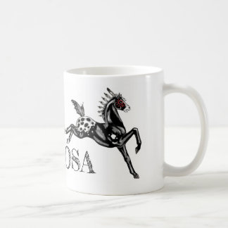 appaloosahästmugg kaffemugg