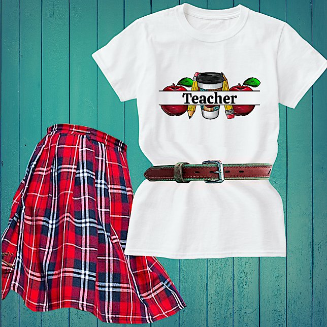 Appar- och pennlärare t shirt (Skapare uppladdad)