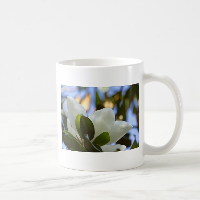 Apparat av rostat glas Himlar Södra Magnolia-gåvor Kaffemugg (Höger)
