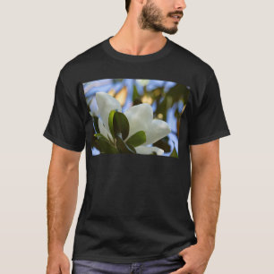 Apparat av rostat glas Himlar Södra Magnolia-gåvor T-shirt
