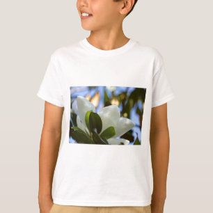 Apparat av rostat glas Himlar Södra Magnolia-gåvor Tee Shirt