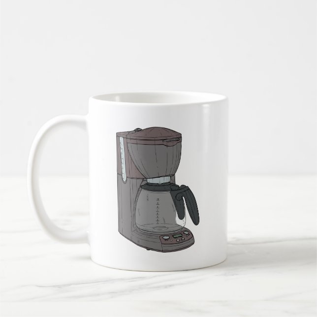 Apparat Dryck Kaffe Kaffemugg (Vänster)