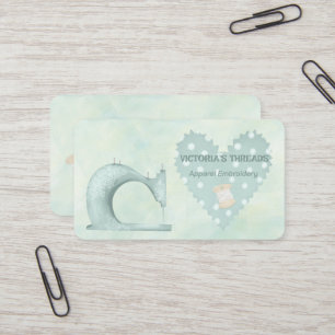 Apparat Embroidery Visitkort