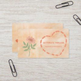 Apparat Embroidery Visitkort