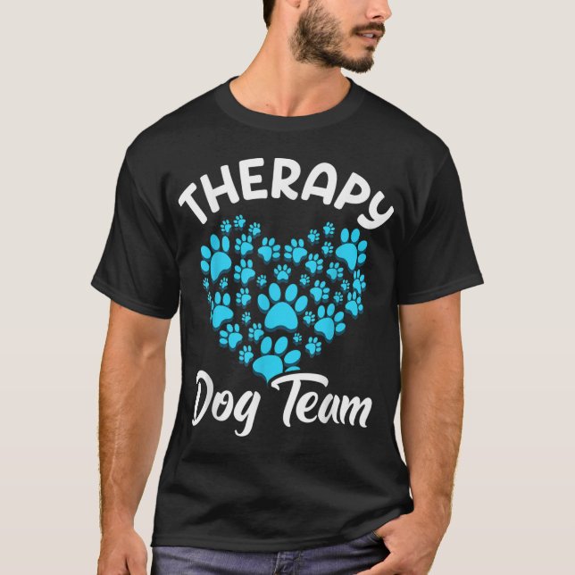 Apparat för Hund av djurassisterad Thera T Shirt (Framsida)