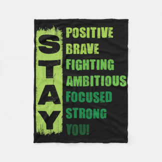 Apparat för medvetenhet om psykisk hälsa Kläder Ma Fleecefilt