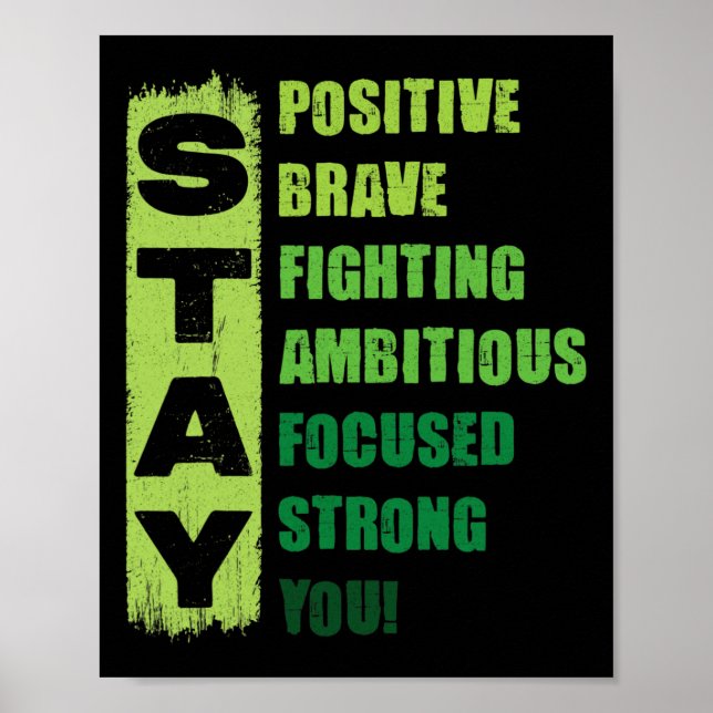 Apparat för medvetenhet om psykisk hälsa Kläder Ma Poster (Framsidan)